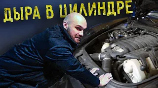 Убили мотор на панамере Жекича Дубровского  - Синдикат нас предупреждал