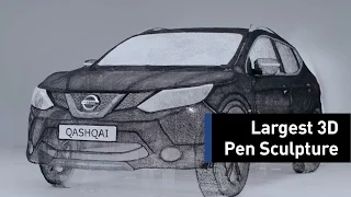 Nissan's 3D Pen Sculpture