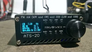 Rádio ATS-20 SI4732, Testes em SSB e Explicações.