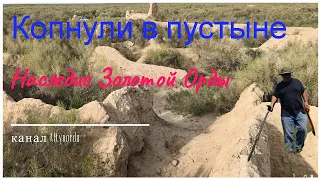 Копаем ордынский город в пустыне!