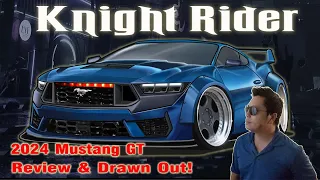 2024 Mustang GT into Knight Rider (Review & Drawn Out)