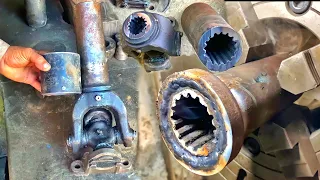 Repairing Broken Truck Drive shaft|Amazing Work|