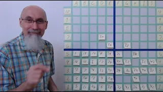 ASMR Math: 10 by 10 Math Puzzle, Part 2 of 2: Game #1 (0:25), Game #2 (43:07), Game #3 (1:30:13)