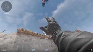 Inferno Top Banana Retake Smoke & Molly Combo (Counter-Strike 2)