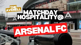 Arsenal hospitality in the Avenell Club - REVIEWED 👀