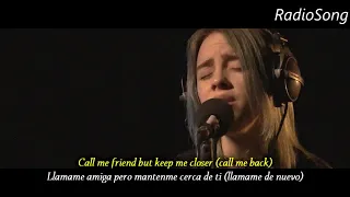 billie eilish-when the party is over (lyrics-sub.español)