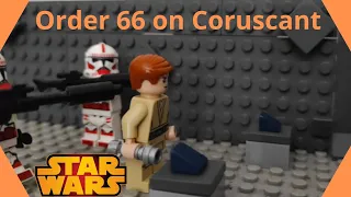 Lego star wars order 66 on Coruscant (stop motion)