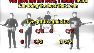 Getting Better Beatles mizo vocals  lyrics chords cover