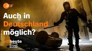 Eskalation der Wut in Frankreich: Szenario für Deutschland? | ZDFheute live