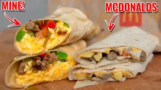 MCDONALD'S BREAKFAST BURRITO AT HOME! 🌯 🔥