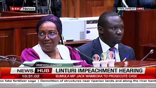 CS Linturi on the hot seat during his impeachment trial trial over fake fertilizer