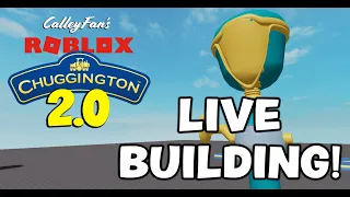 LET'S BUILD VEE! PT. 2 | ROBLOX CHUGGINGTON LIVE BUILDING | February 24, 2024