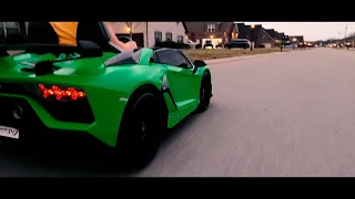 Hollicy 24V Lamborghini SVJ Ride On DRIFT Car with Remote Control In Action