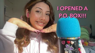 ASMR quick announcement + health update 💜 | Whispered