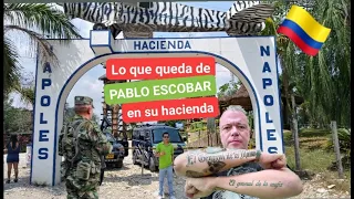 FUI a ver😱 lo QUE DEJO PABLO ESCOBAR💣en SU Hacienda☠️ en COLOMBIA🦛. INCREIBLE lo que aun conservan😲