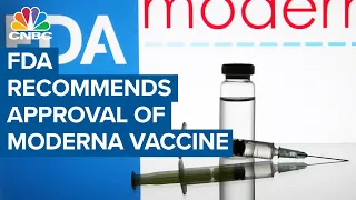 FDA panel recommends approval of Moderna's Covid-19 vaccine for emergency use