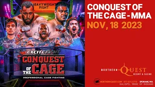 Conquest of the Cage Nov, 18 2023 (FULL EVENT)