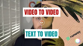 Text To Video & Video To Video With Runway Gen1