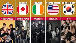 Best Popular Bands From Different Countries