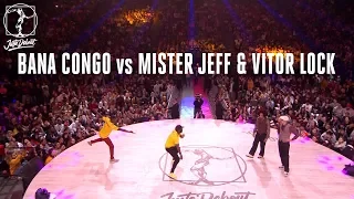 Locking Best 16 - Juste Debout 2018 - Bana Congo vs Mister Jeff & Vitor Lock