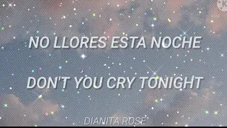 Guns N' Roses - Don't Cry (Subtitulada Al Español + Letra En Inglés)