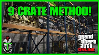 Why Using The 9 Crate Method To Grind Crates Is So Effective! GTA Online