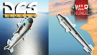 War Thunder R-73 VS DCS R-73