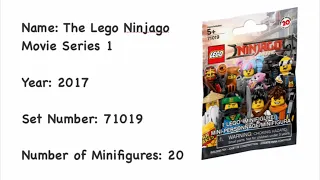 Lego Collectible Minifigures - The Lego Ninjago Movie Series 1 71019 - Set Review