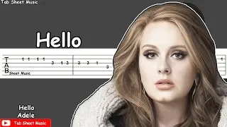 Adele - Hello Guitar Tutorial