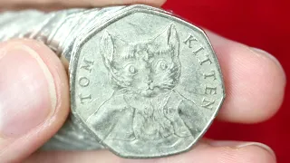 Bath Time For Tom Kitten!!! £250 50p Commemorative Coin Hunt Bag #29 [Book 3]