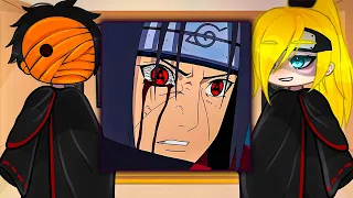 Akatsuki React To Itachi Uchiha // Naruto Shippuden // Gacha Club