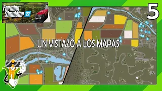 UN VISTAZO A LOS MAPAS🌽Farming simulator 22🌽