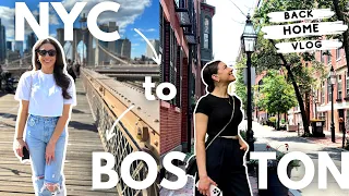BOSTON VLOG | back home in BOSTON! a week in my life