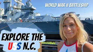 USS North Carolina Battleship World War II Tour Wilmington, North Carolina + Wake and Bake Donuts