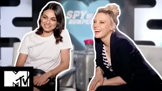 Mila Kunis & Kate McKinnon Reveal FUNNIEST MOMENTS & BLOOPERS | The Spy Who Dumped Me | MTV Movies