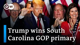 Donald Trump beats Nikki Haley in South Carolina primary | DW News