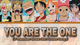 You Are The One (7人の麦わらの一味 / 7-Member Straw Hat Pirates Version) — Full Lyrics [Kan/Rom/Eng]