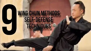 9 wing chun methods self defense techniques