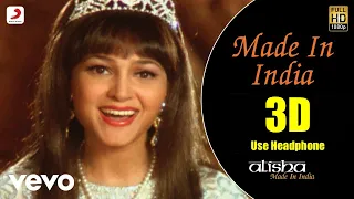 3D Audio Alisha Chinai - Made In India | Milind Soman | Biddu | Ken Ghosh