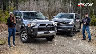 2021 Toyota 4Runner TRD Off-Road vs Sequoia Mountain Adventure