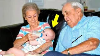 A 70-year-old woman welcomes a newborn, but her husband notices something unusual!