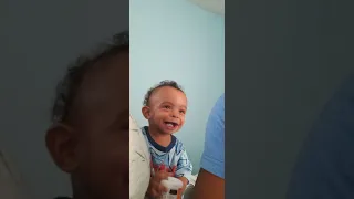 Try not to laugh funny baby video