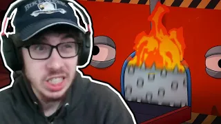 PLAYER DIES?! (Cartoon Animation) Reaction! | PLAYER GETS CRUSHED?! | SMG001