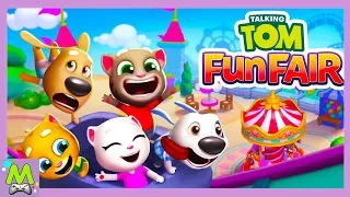 Talking Tom Fun Fair/Парк Развлечений  Говорящего Тома.Новая Игра-Головоломка с Томом и его Друзьями