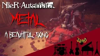 NieR: Automata - A Beautiful Song 【Intense Symphonic Metal Cover】