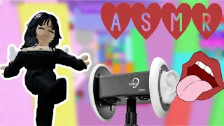 Roblox ASMR | 3Dio mouth sounds mic test! (Cake Tower)