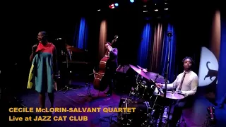 CECILE McLORIN-SALVANT live at JAZZ CAT CLUB