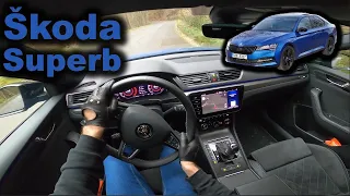 POV test drive | 2020 Škoda Superb Sportline 2.0 TDI DSG (facelift)