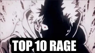 Top 10 Legendary Anime Rage Moments
