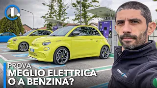 500 Abarth | La guido a BENZINA e poi ELETTRICA: come vanno?